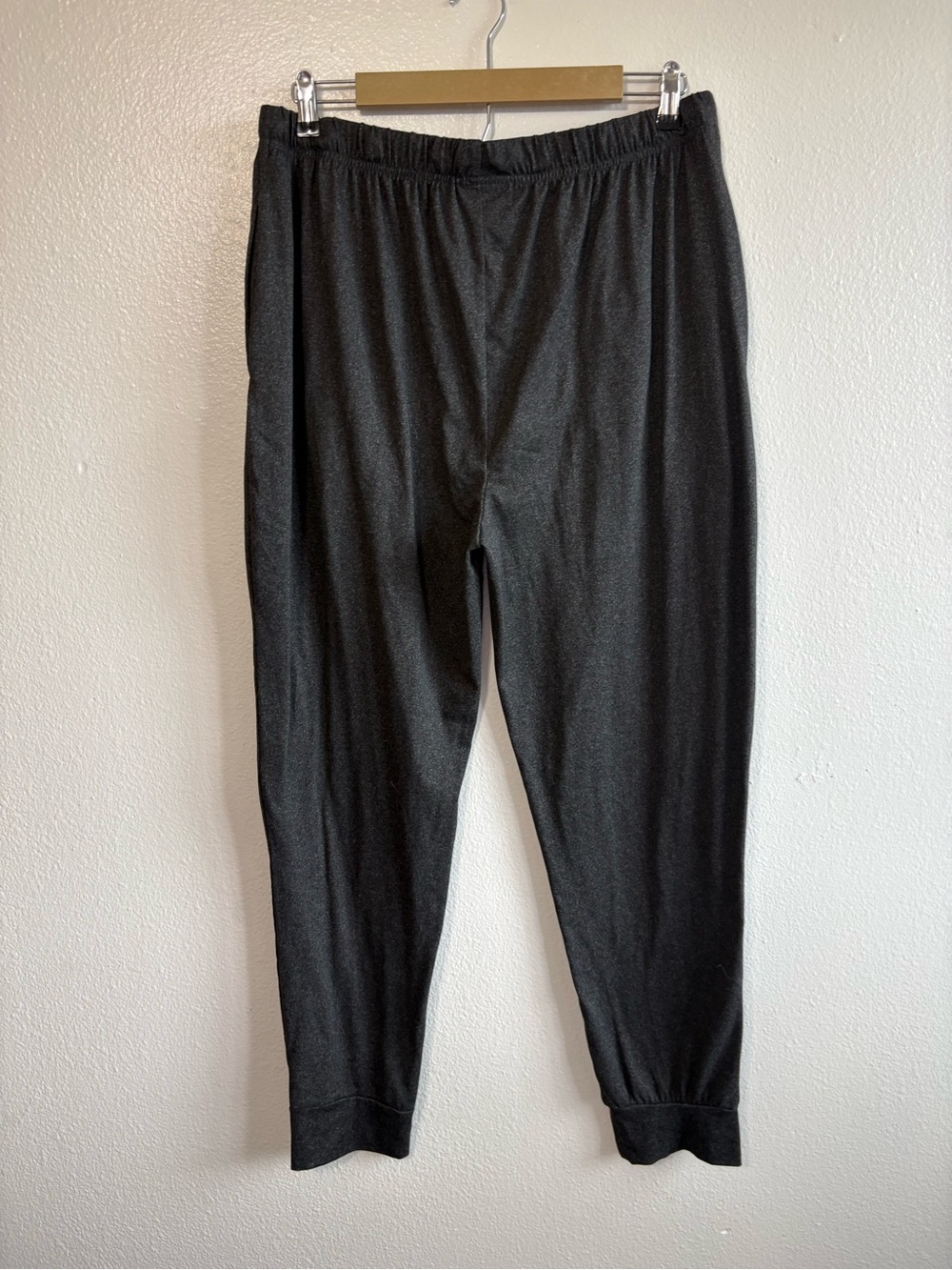 True Religion Men’s Medium Gray Drawstring Jogger Sweatpants Loungewear Neutral - Picture 2 of 6